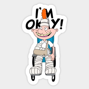 I'm Okay Sticker